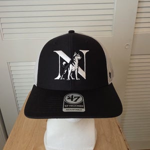 NWS Northeastern Huskies '47 Hitch Trucker Snapback Hat NCAA