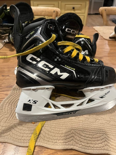 2024 CCM Tacks XF 80 Hockey Skates Regular Width Size 2 (Used)