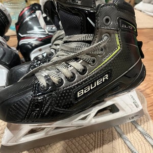 2021 Bauer Elite Hockey Goalie Skates Extra Wide Width Size 3 (Used)