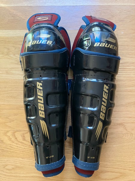 Senior Bauer Supreme SG1000 16" Shin Pads (Used)