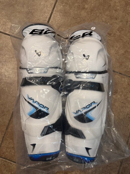 (New) Bauer Flylite 13" Shin Pads