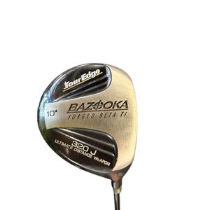 Used Tour Edge BAZOOKA FORGED BETA Mens Driver RH 10.0 Degree 10299-S000302275
