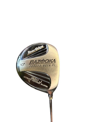 Used Tour Edge BAZOOKA FORGED BETA Mens Driver RH 10.0 Degree 10299-S000302275