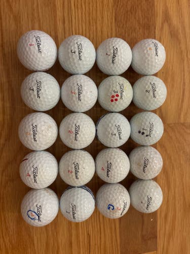 20 Titleist Balls (Used)