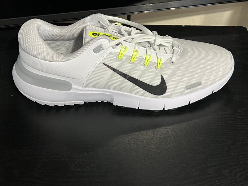 Nike Free NN Golf Shoes Men's Size 11 'White Grey Volt' FN0332-101