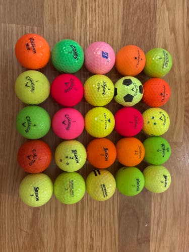 Golf Balls 25 Pack  (Used)