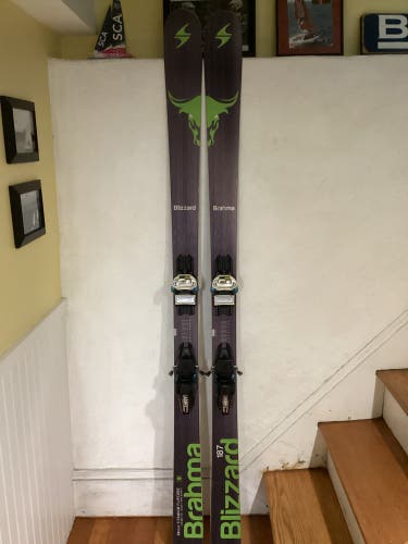 Blizzard  Brahma 88 187 cm Skis With Bindings