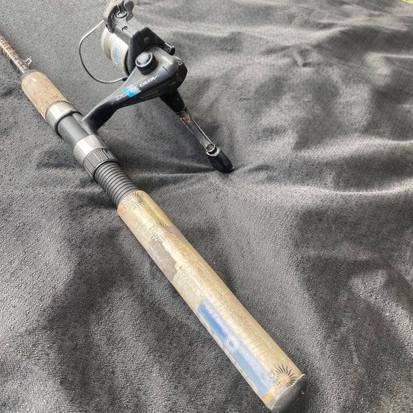 Vintage Daiwa Sweepfire 662MFS & Shimano Fishing Rod and Reel