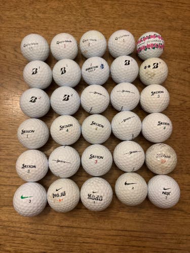 30 Golf Balls (Used)