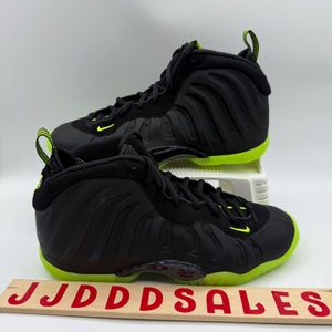 Nike Little Posite One Foamposite Black Volt GS Shoes HF0977-001 Size 7Y 

New