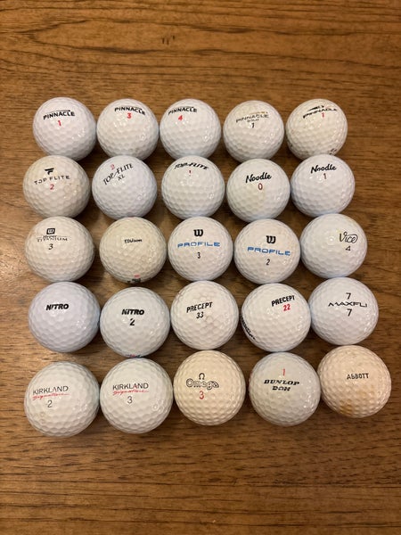 Top Flite Balls 25 Pack (Used)