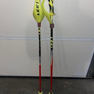40in (100cm) Leki World Cup Lite SL Racing Ski Poles (Used)