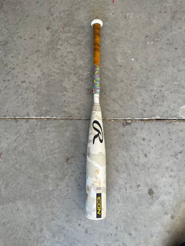 2025 Rawlings Icon Composite USSSA Certified Bat (-10) 18 oz 28" (Used)