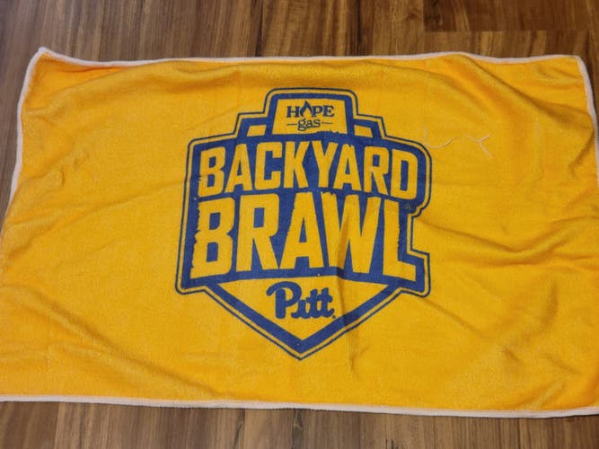 Pitt Panthers Football Backyard Brawl Rally Towel