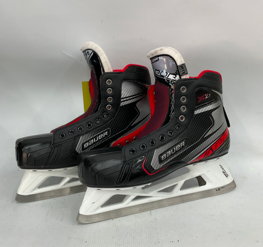Bauer Vapor X2.7 Hockey Goalie Skates Extra Wide Width 11