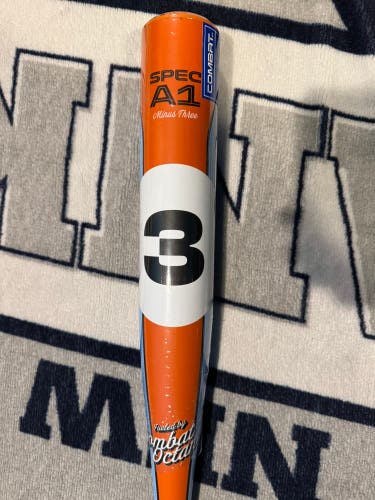 2025 Combat MFG Spec A1 Alloy BBCOR Certified Bat (-3) 30 oz 33" (New)