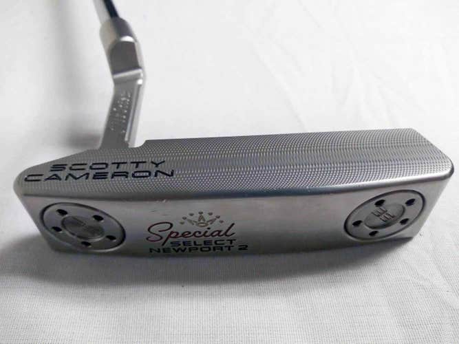 Scotty Cameron Special Select Newport 2 Putter 35" (Plumbers Neck, LEFT) LH