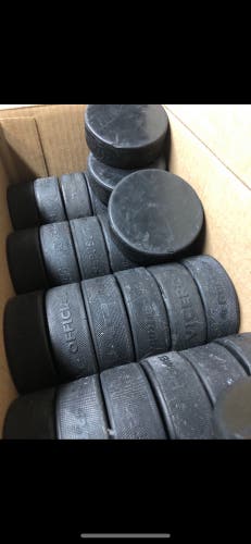 hockey pucks for SB