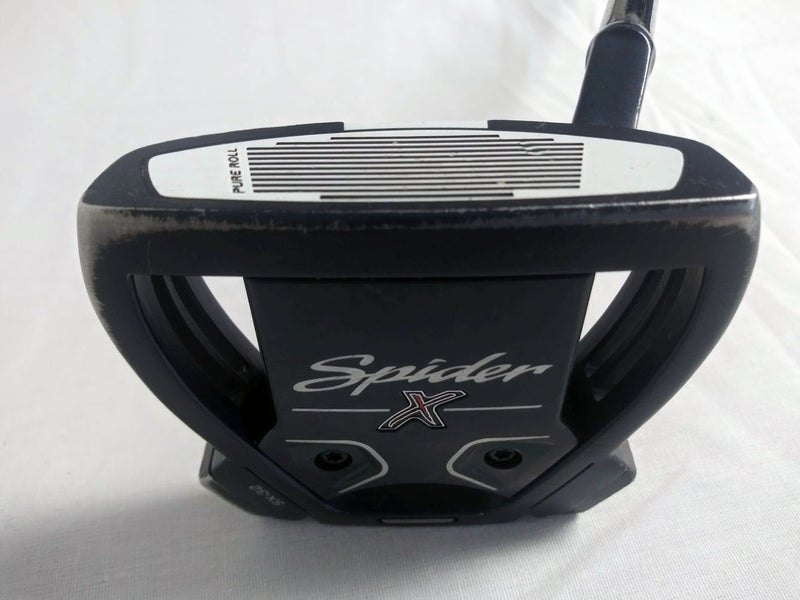 Taylor Made Spider X Navy 2019 Putter 33" (Slant Neck, Mallet) Golf Club