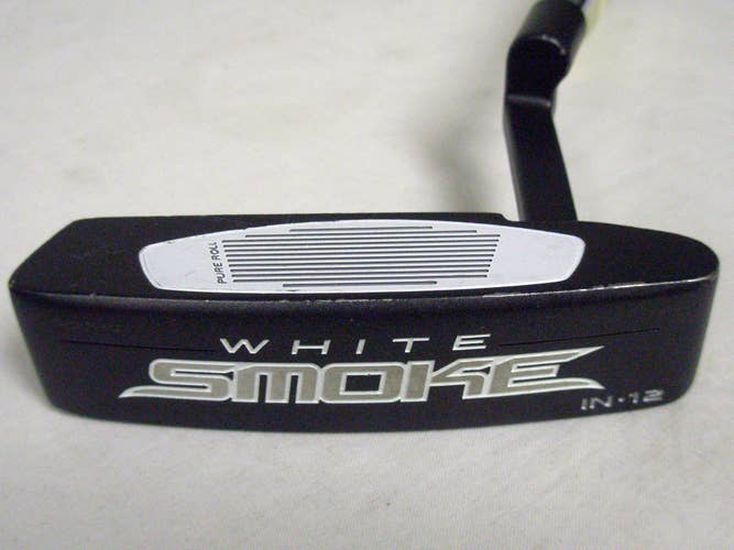 Taylor Made White Smoke IN-12 Putter 35" (Black Finish, LEFT) LH