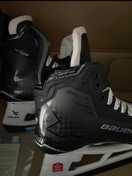 NEW Bauer Supreme Shadow Hockey Skates 7.5 Fit 1