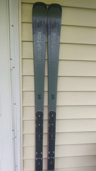 22-23 K2 Disruption Ti2, 187cm Skis, Marker W/Cup Piston Plate, XComp12 Race Bindings