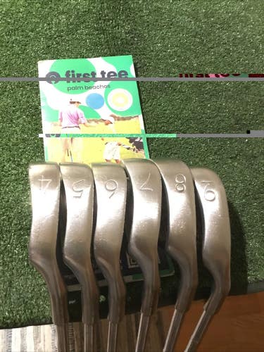 Ping Eye 2+ Karsten Red Dot Irons Set (4-9 Irons) KT Steel Shafts