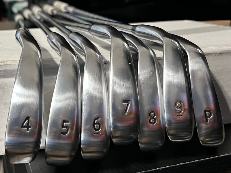 *MINT* Takomo 101 Iron Set 4-PW KBS Tour Lite Stiff Steel GP New Decade Mid Grip