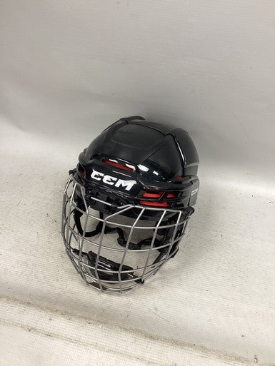 Used CCM TACKS 70 YTH Helmet Cage Combo Black One Size 11851-S000039711