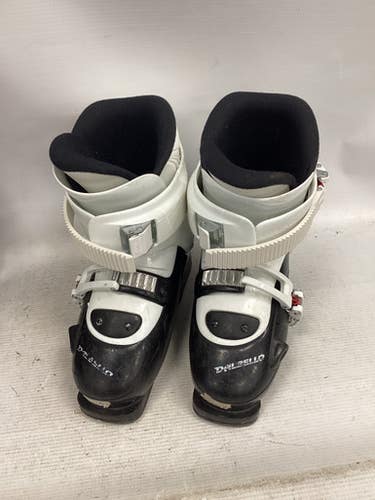 Used Dalbello CX 2 SPORT Boys DH Ski Boot Black And White 200 MP - Y13.5 11851-S000039715