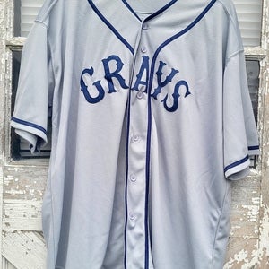 HOF Josh Gibson Homestead Grays Negro Leagues Jersey Men XXL