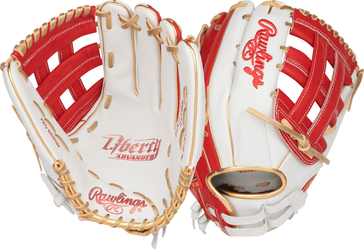 Rawlings Liberty Advanced 12 3/4" Fastpitch Softball Glove RLA1275SB-6WSG
