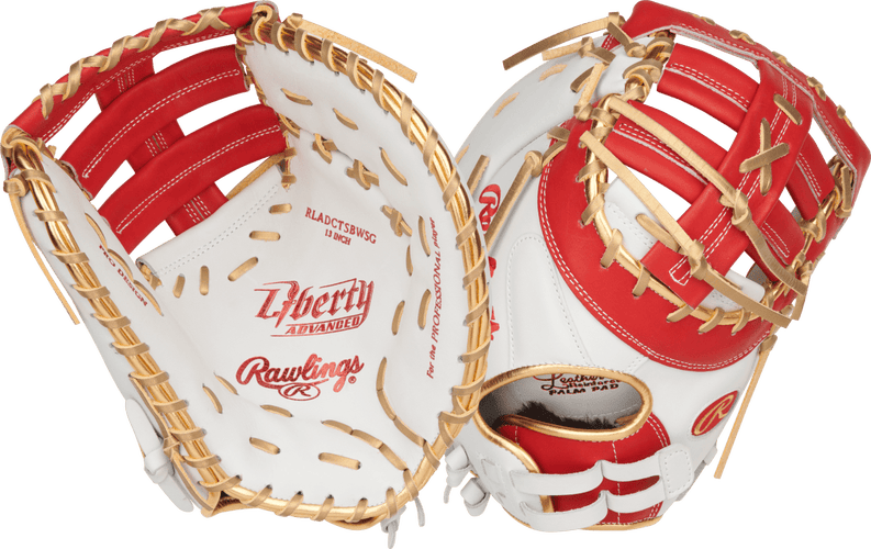 Rawlings Liberty Advanced 13" Fastpitch Softball Mitt RLADCTSBWSG