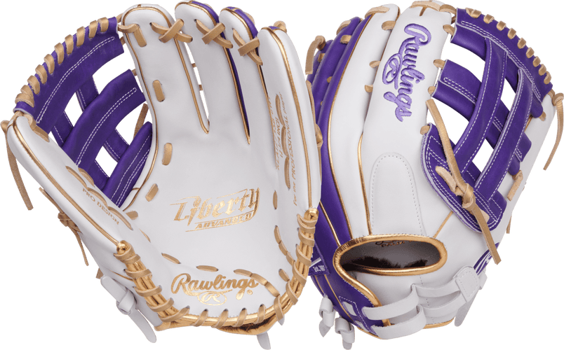 Rawlings Liberty Advanced 12 3/4" Fastpitch Softball Glove RLA1275SB-6WPUG
