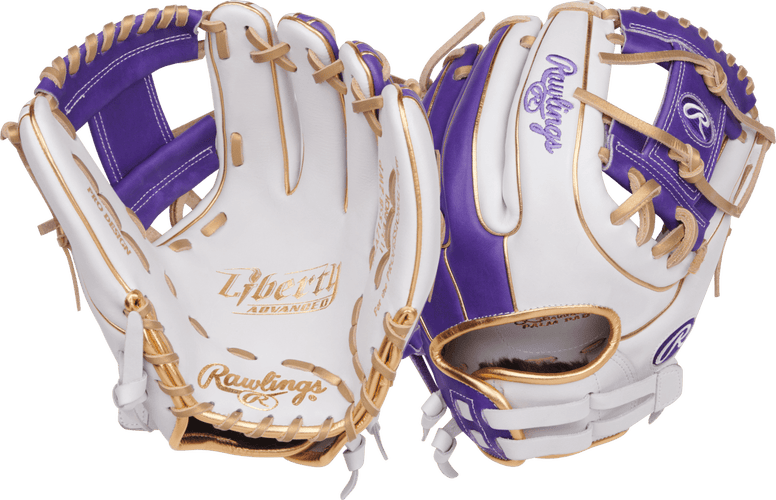 Rawlings Liberty Advanced 11 3/4" Fastpitch Softball Glove RLA715SB-2WPUG