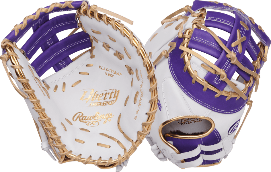 Rawlings Liberty Advanced 13" Fastpitch Softball First Base Mitt RLADCTSBWPUG