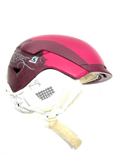 Used Salomon QUEST Snowsport Helmet Adult Pink One Size 11860-S000300359