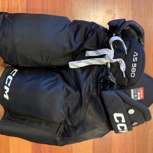 Junior Large CCM Tacks AS 580 Hockey Pants (Used)