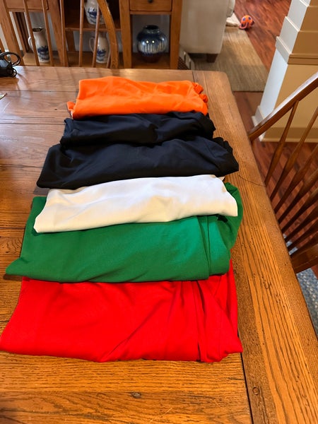 (6) XXL mixed color/make Men's Hockey Practice Jerseys (Used)