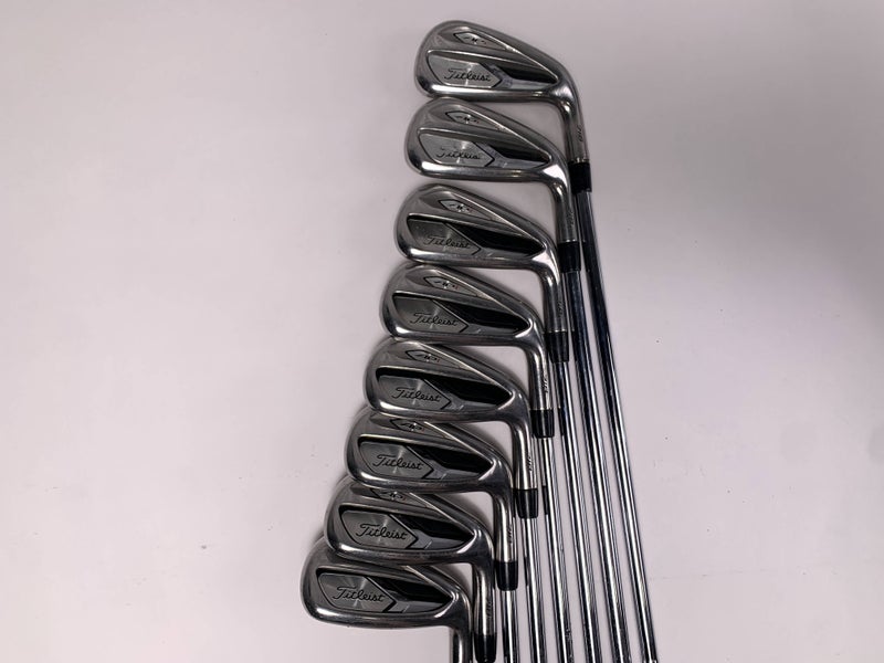Titleist 718 AP1 Iron Set 4-PW+GW True Temper AMT Red R300 Regular Steel Mens RH