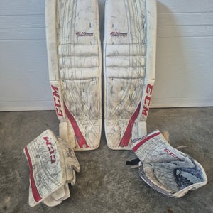 35+2.5 CCM Extreme Flex Pro Goalie Leg Pads