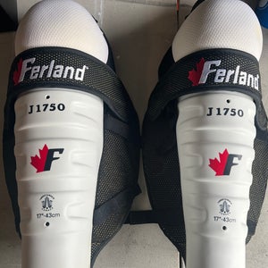 Ferland J1750 Pro Stock 17" Shin Pads (New)