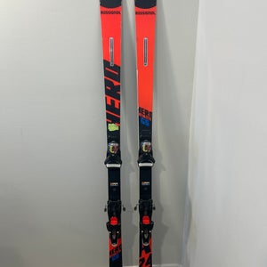 Unisex Rossignol 175 cm Racing Hero Athlete GS Skis With Bindings Max Din 12 (Used)