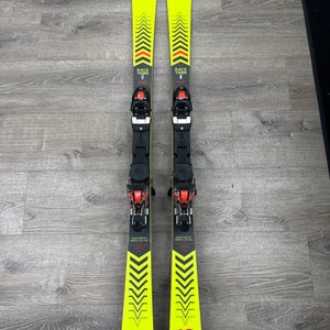 Volkl Racetiger SL World Cup 150 cm Racing Skis With Marker Race TCX 10 Bindings (Used)