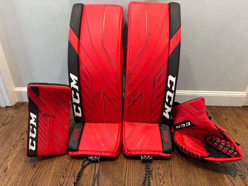 34" CCM AXIS PRO Regular Goalie Full Set Pro Stock (Used)