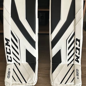 30" CCM Axis 1.9 Goalie Leg Pads (New)