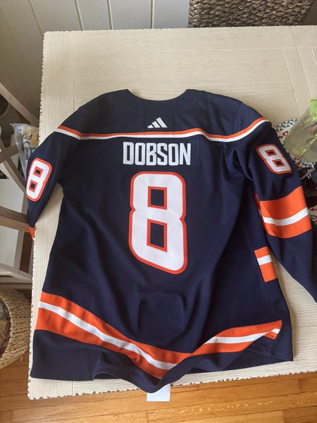 Islanders #8 Dobson Stitched Blue Size 52 Men's Adidas Jersey (Used)