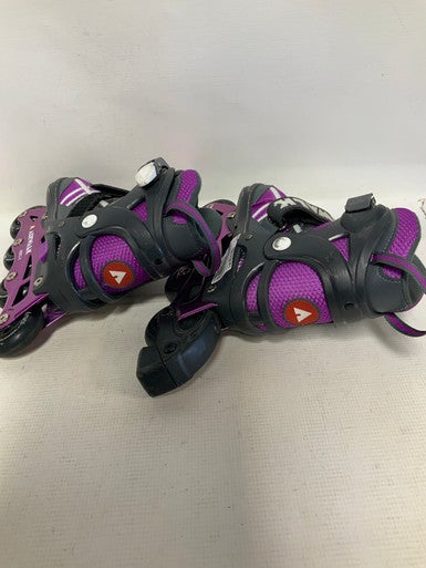 Used Airwalk ABEC-5 ADJUSTABLE 1-4 Junior Rec Fitness Skates Purple Adjustable 11823-S000035675