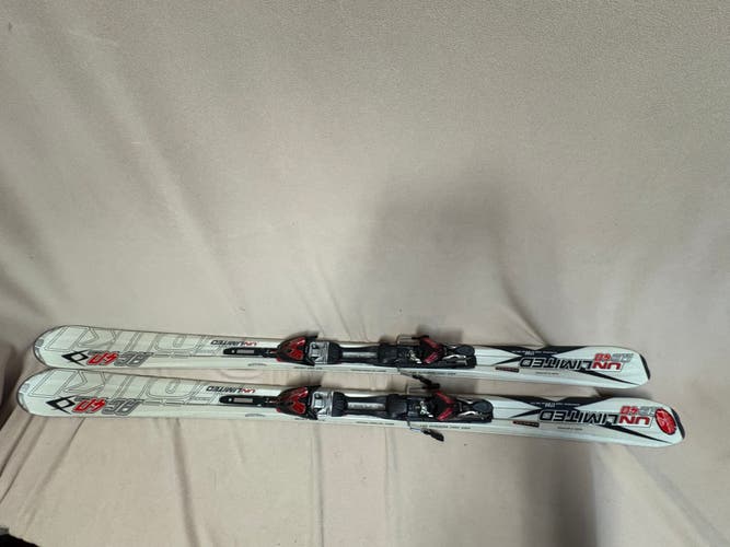 Men's All Mountain 170 cm Volkl AC 40 unlimited Skis With Bindings (Used)
