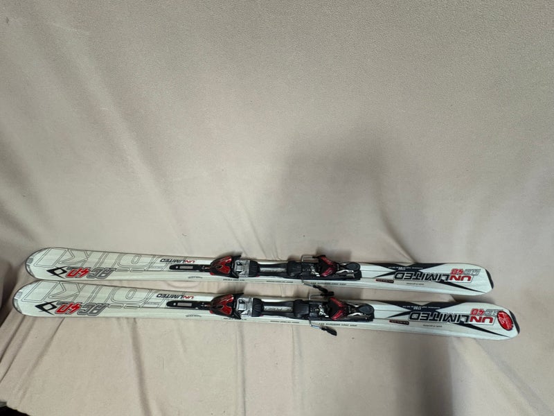 Men's All Mountain 170 cm Volkl AC 40 unlimited Skis With Bindings (Used)